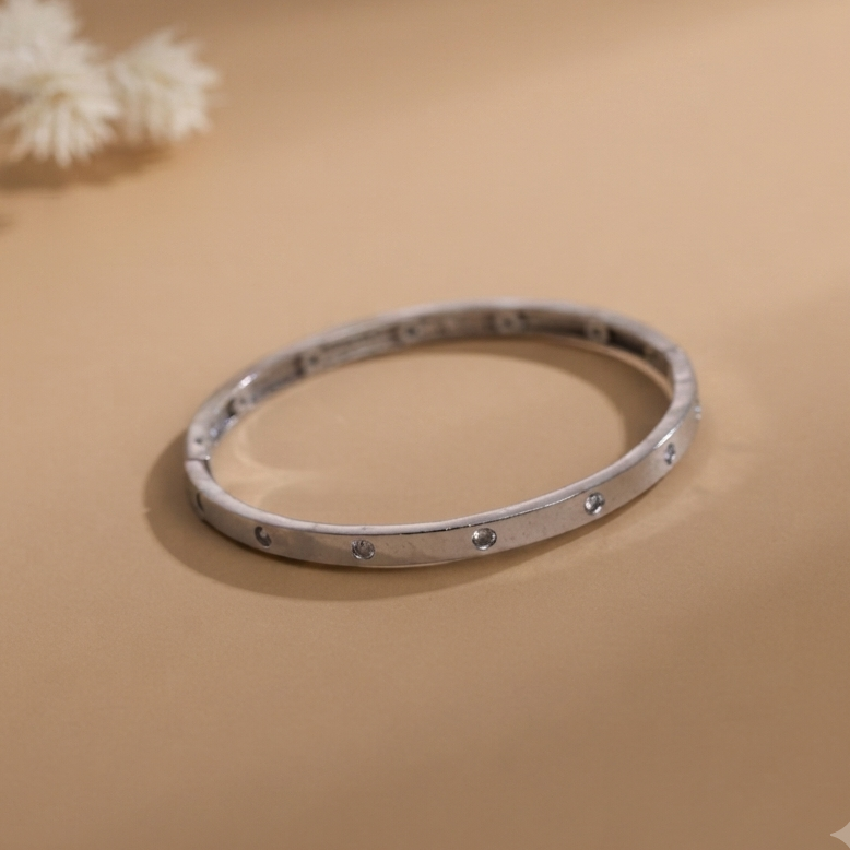 Silver Plated Openable Bracelet