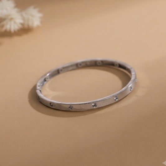 Silver Plated Openable Bracelet