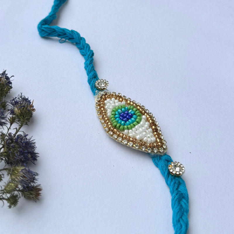 Evil Eye Beads Rakhi