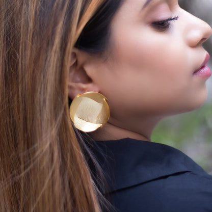 Modern Embossed Earrings