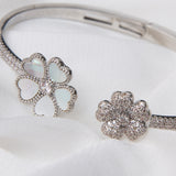 Mother Of Pearl Flower Bracelet