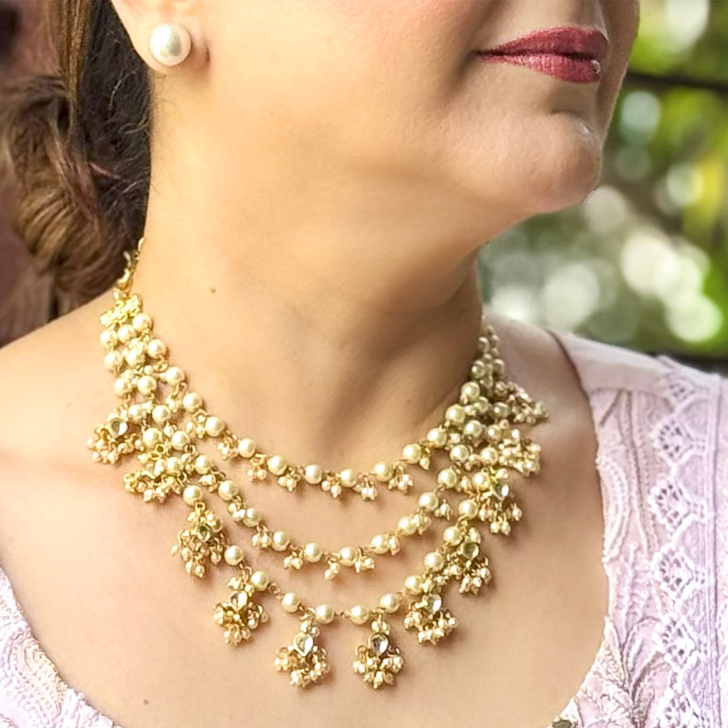 Layered Kundan Necklace