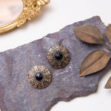 Riyah Antique Stud Earrings