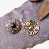 Riyah Antique Stud Earrings