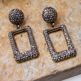 Dusky Antique dangler earrings