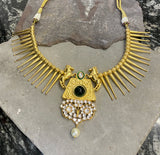 Aksaana Gold Necklace Set