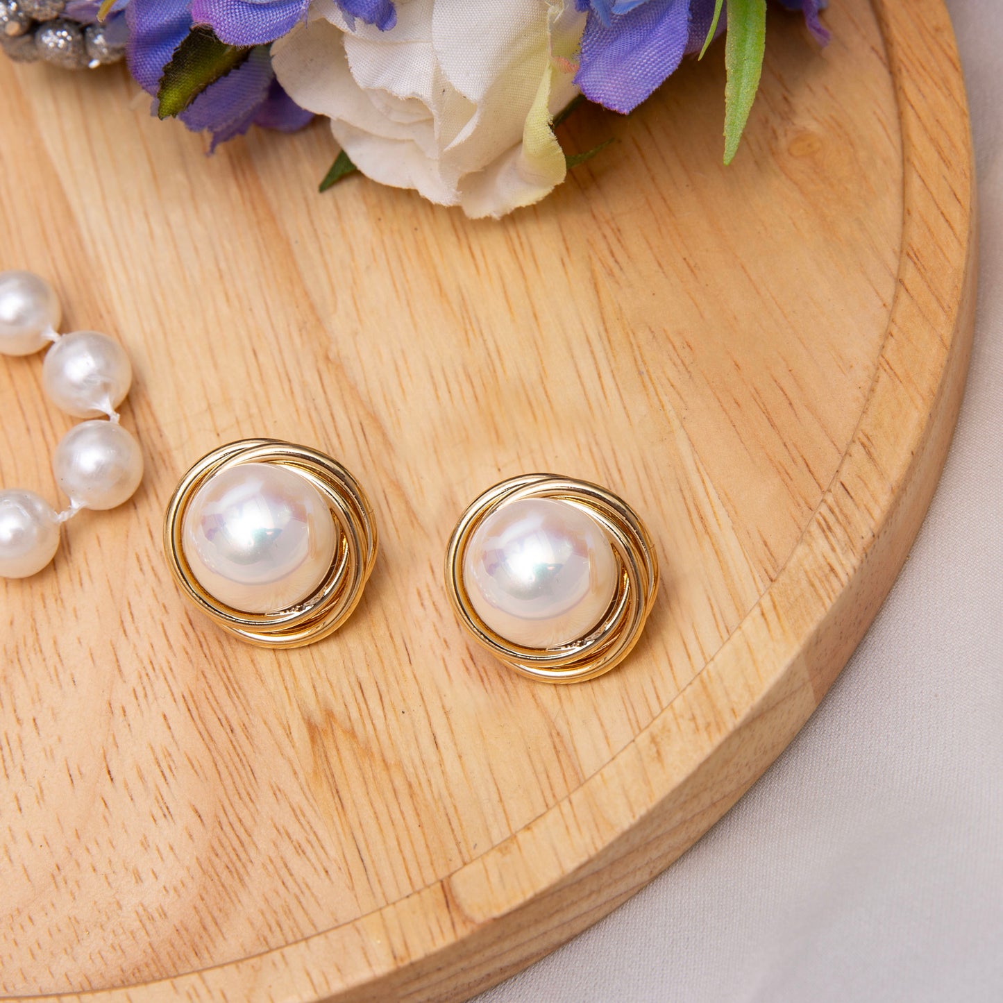 Emmie Pearl Studs