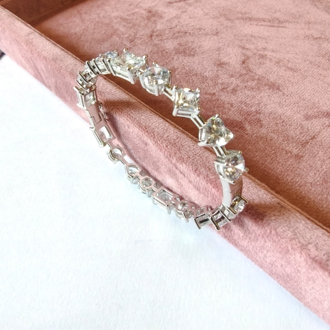 Unshaped Korean Zirconia Bracelet