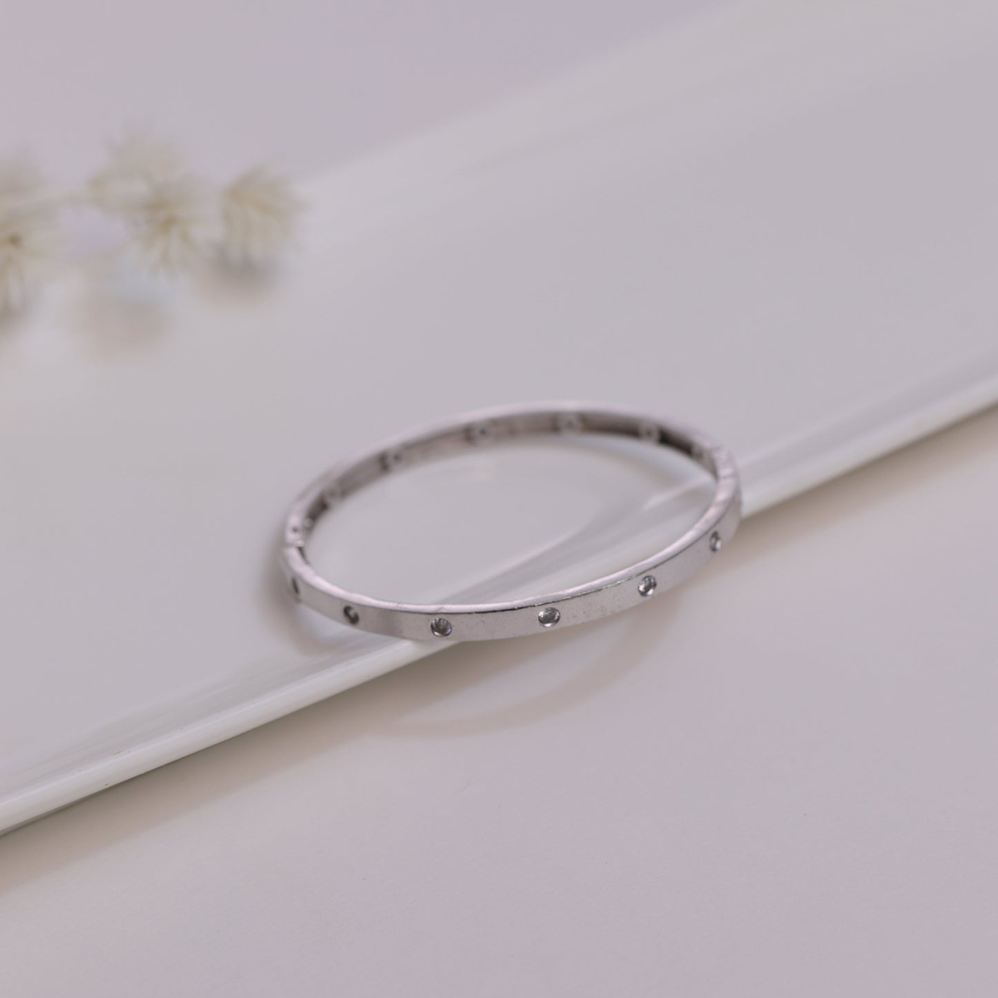 Silver Plated Openable Bracelet