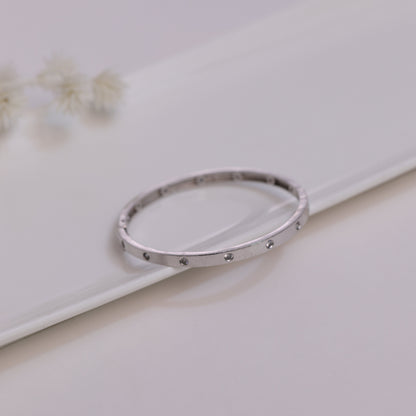 Silver Plated Openable Bracelet