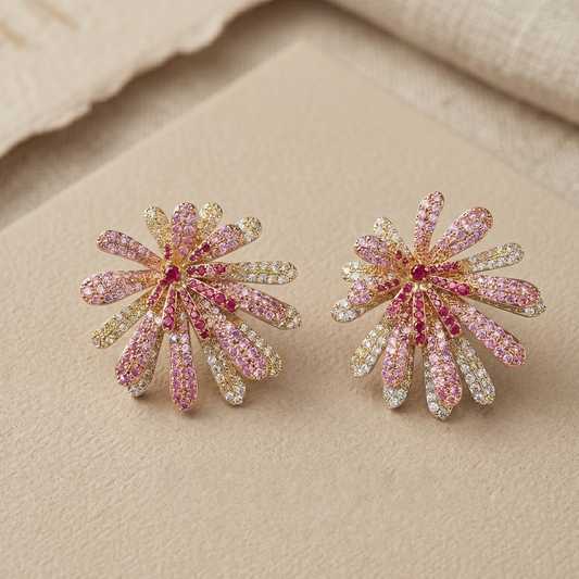 Pink Earrings