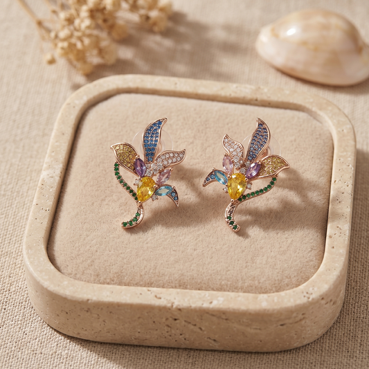Flower Multi-Glow Earring