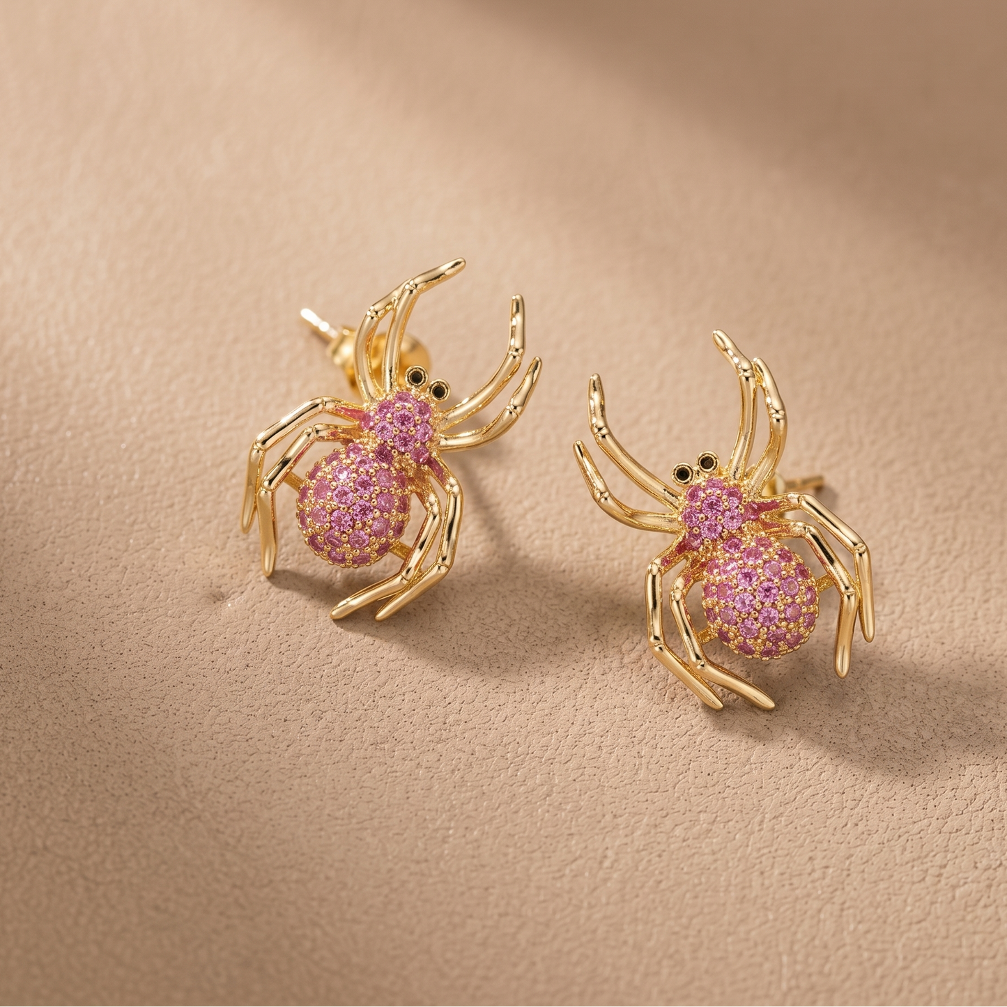 Spider earrings
