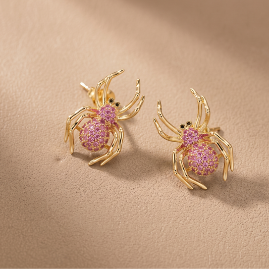Spider earrings