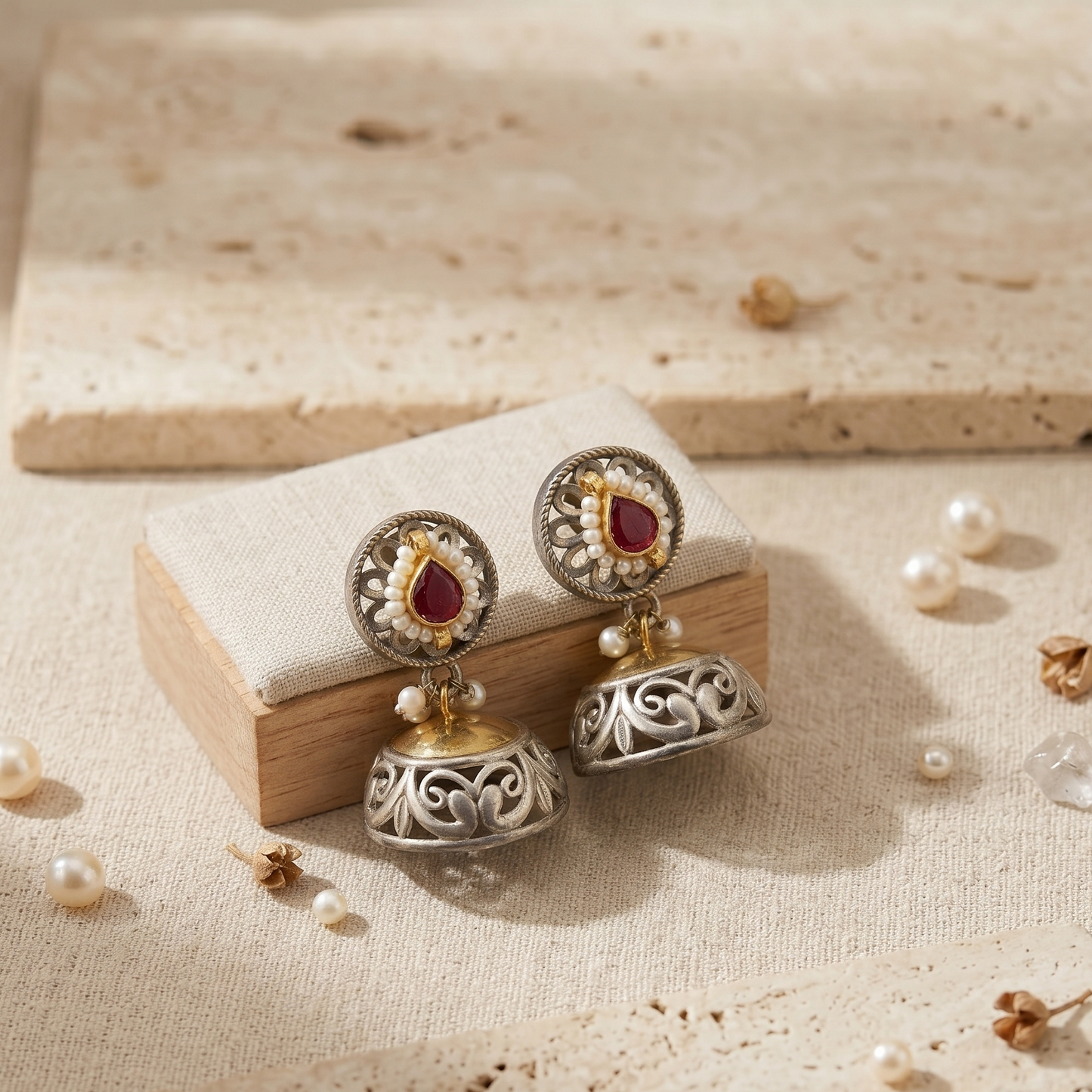 Jhumki earrings