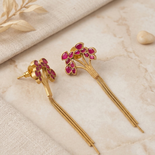 Tree Motif earrings