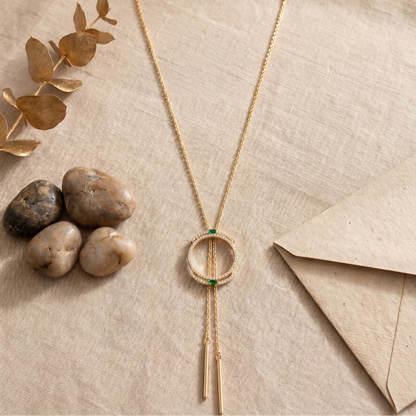Anne modern chain necklace