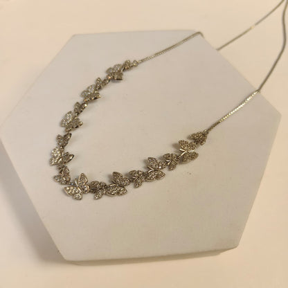 Butterfly Zirconia Necklace