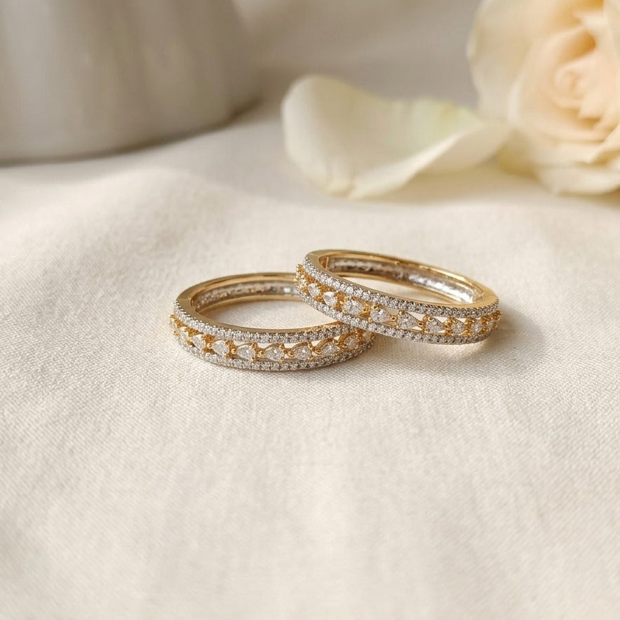 baguette  golden hoop