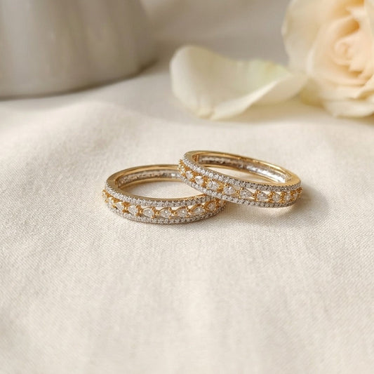 baguette  golden hoop