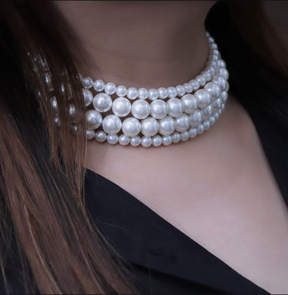 Pearl Choker Necklace