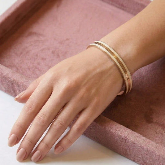 Stainless Steel Two Toned Bracelet