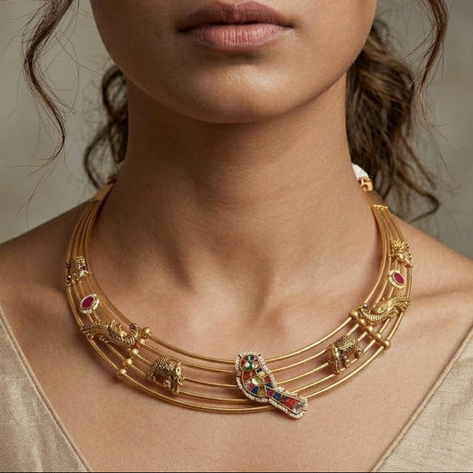 Birdy Layered Choker