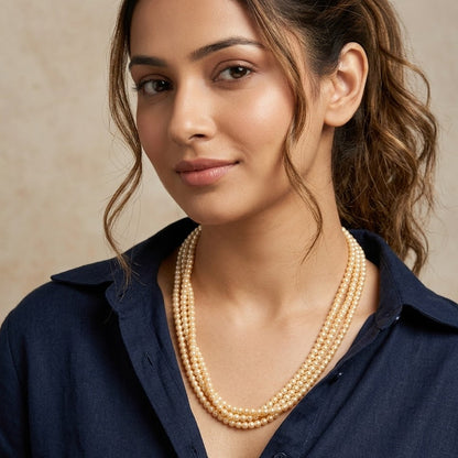 Twisted Pearls Necklace