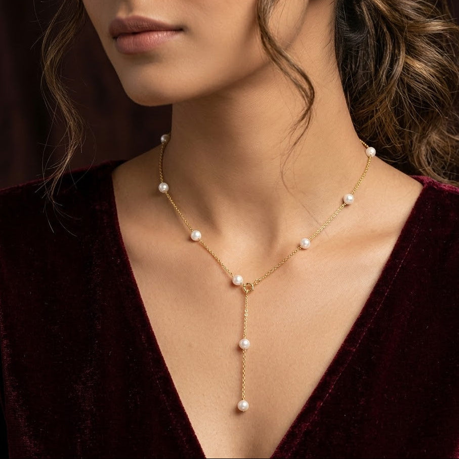 Thin Adjustable Chain Necklace