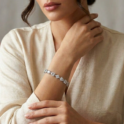 Unshaped Korean Zirconia Bracelet