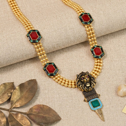 Panther Modern Necklace Set