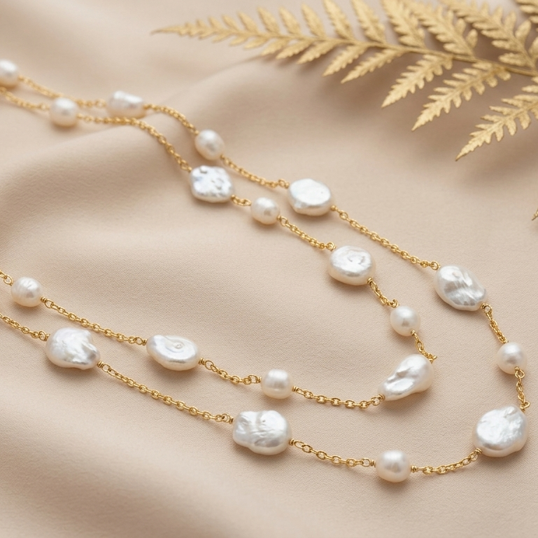 Baroque Pearl Necklace