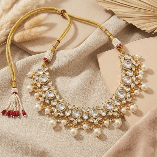 Pritha Polki Necklace Set
