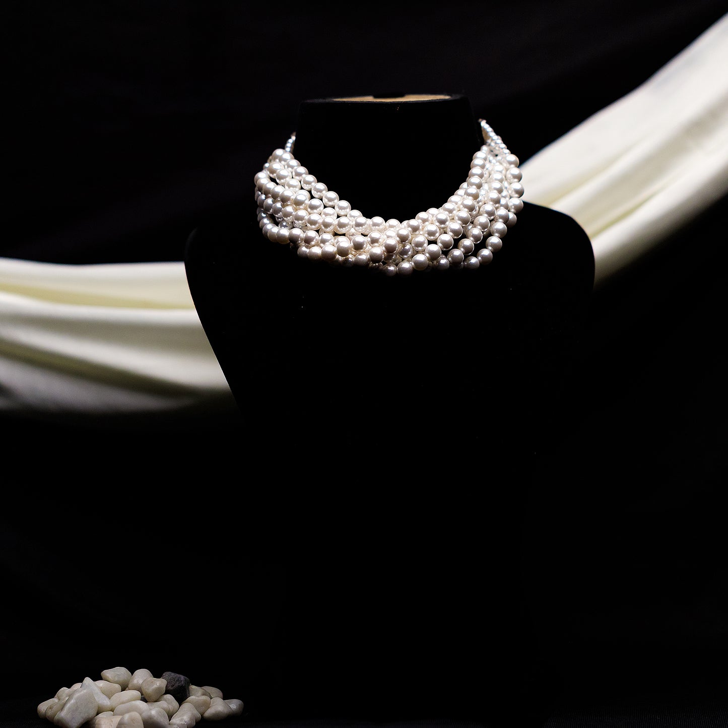 Enna Twisted Pearl Necklace