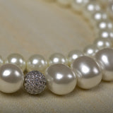 Pearl beaded necklace