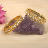 Matt Gold Kundan Bangles