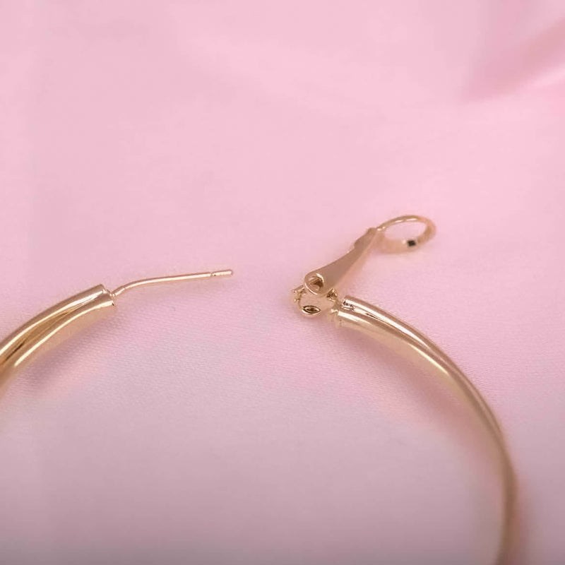 Twisted Hoop Earrings