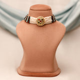 Multicoloured Choker Necklace Set