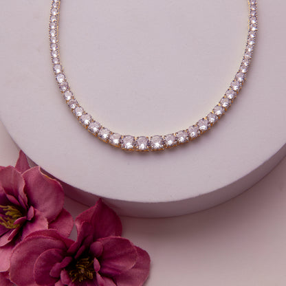 Classic Single Line Necklace Set