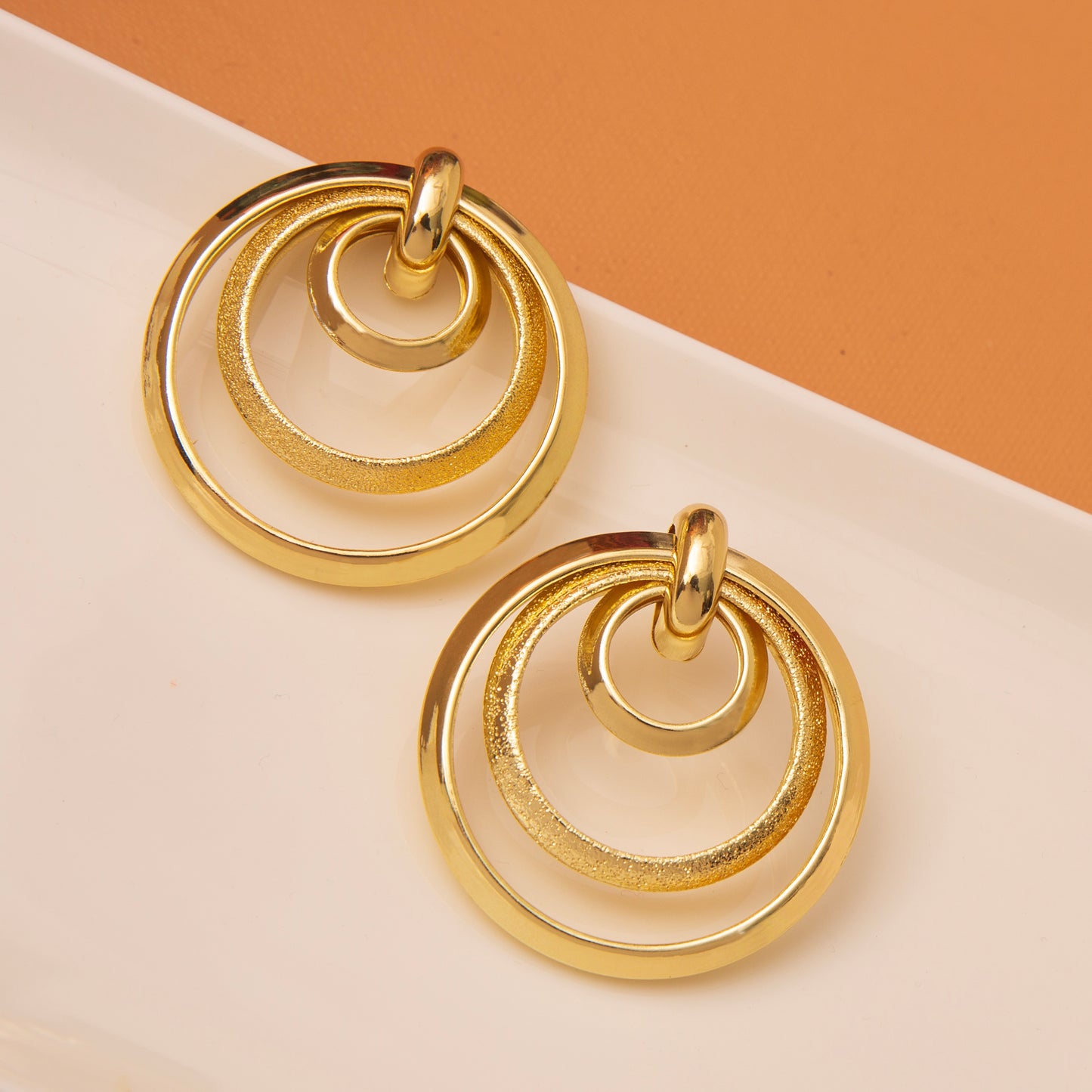 Layered Modern Earrings