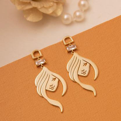 Modern Smily Earrings