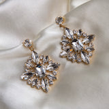 Eliza Silver Bling Earrings