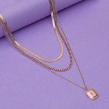 Layered Pendant Chain