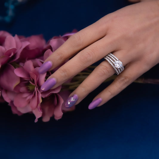 Sterling Silver Pointer Ring