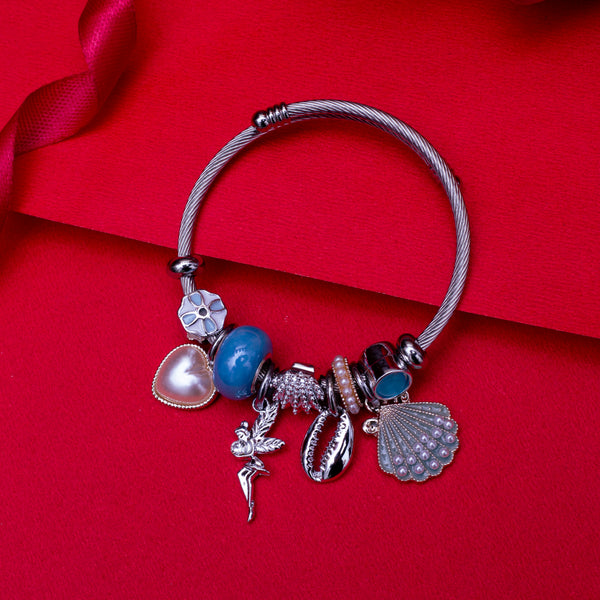 Valentine's Day Special Heart Charms Bracelet