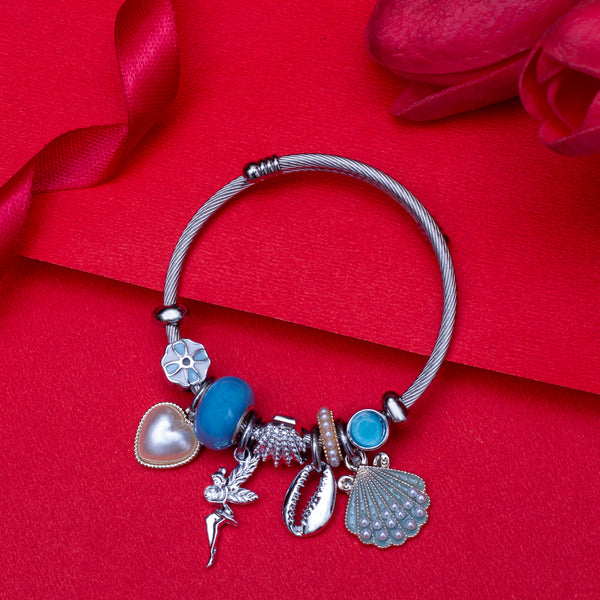 Valentine's Day Special Heart Charms Bracelet
