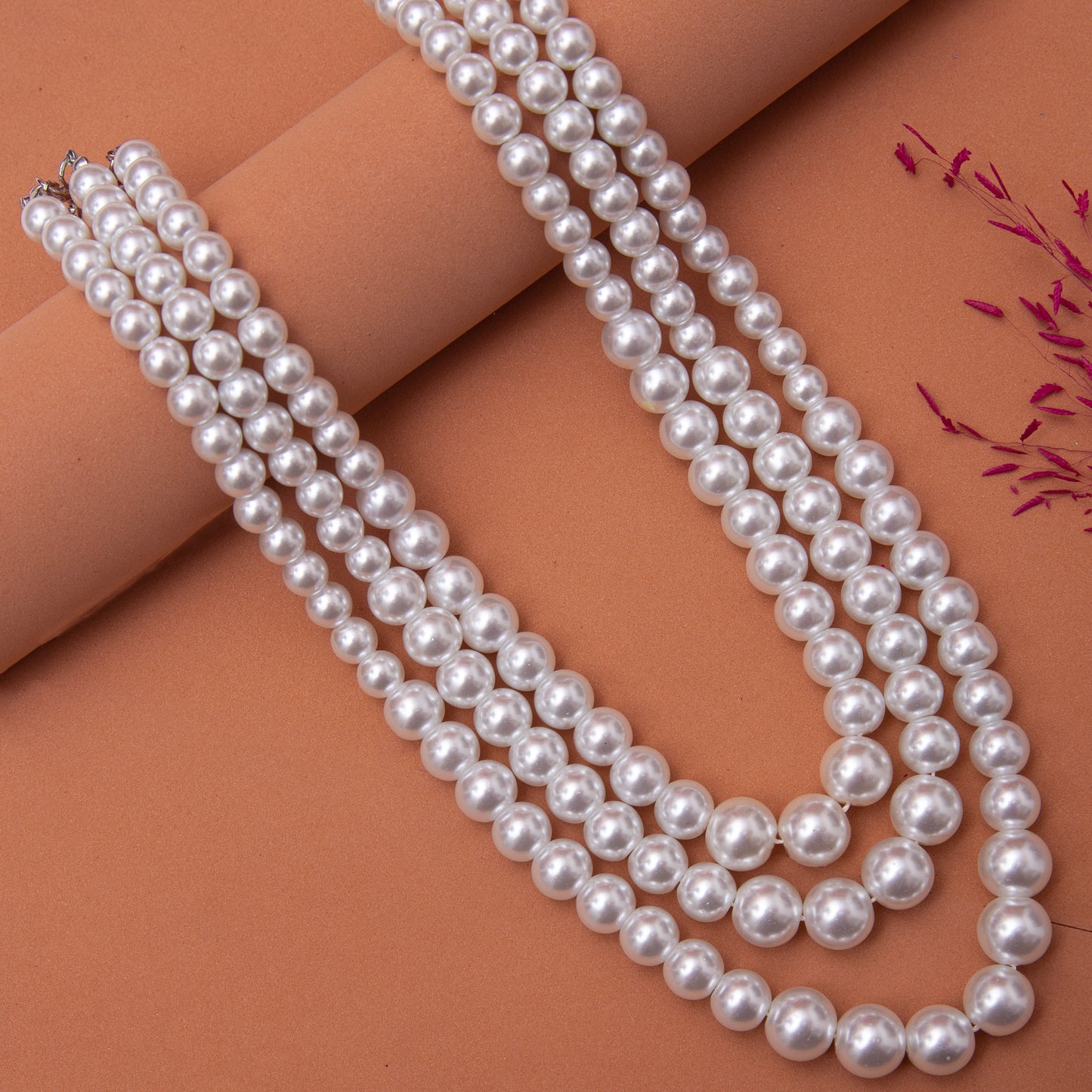 Shivangi Layered Pearl Necklace