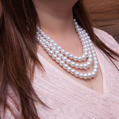 Shivangi Layered Pearl Necklace