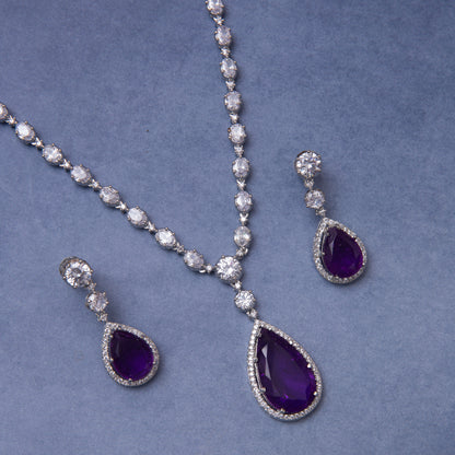 Doublet Stone Necklace Set